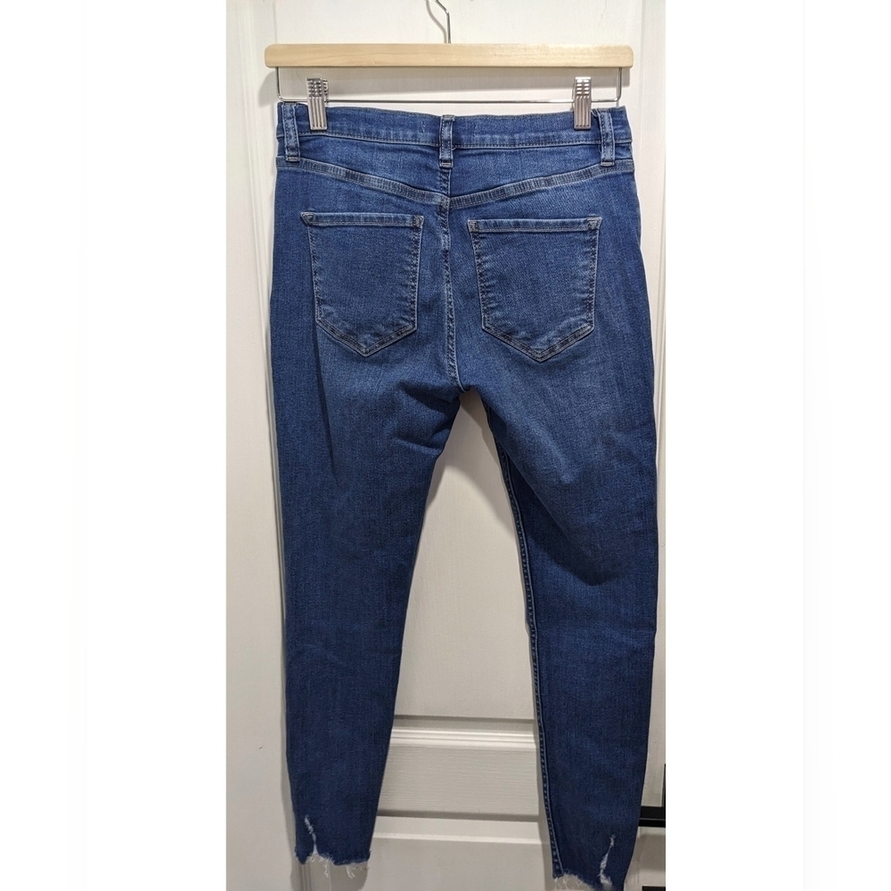 Free People (We the Free) | Shark Bite Distressed Skinny Jeans - Picture 3 of 10